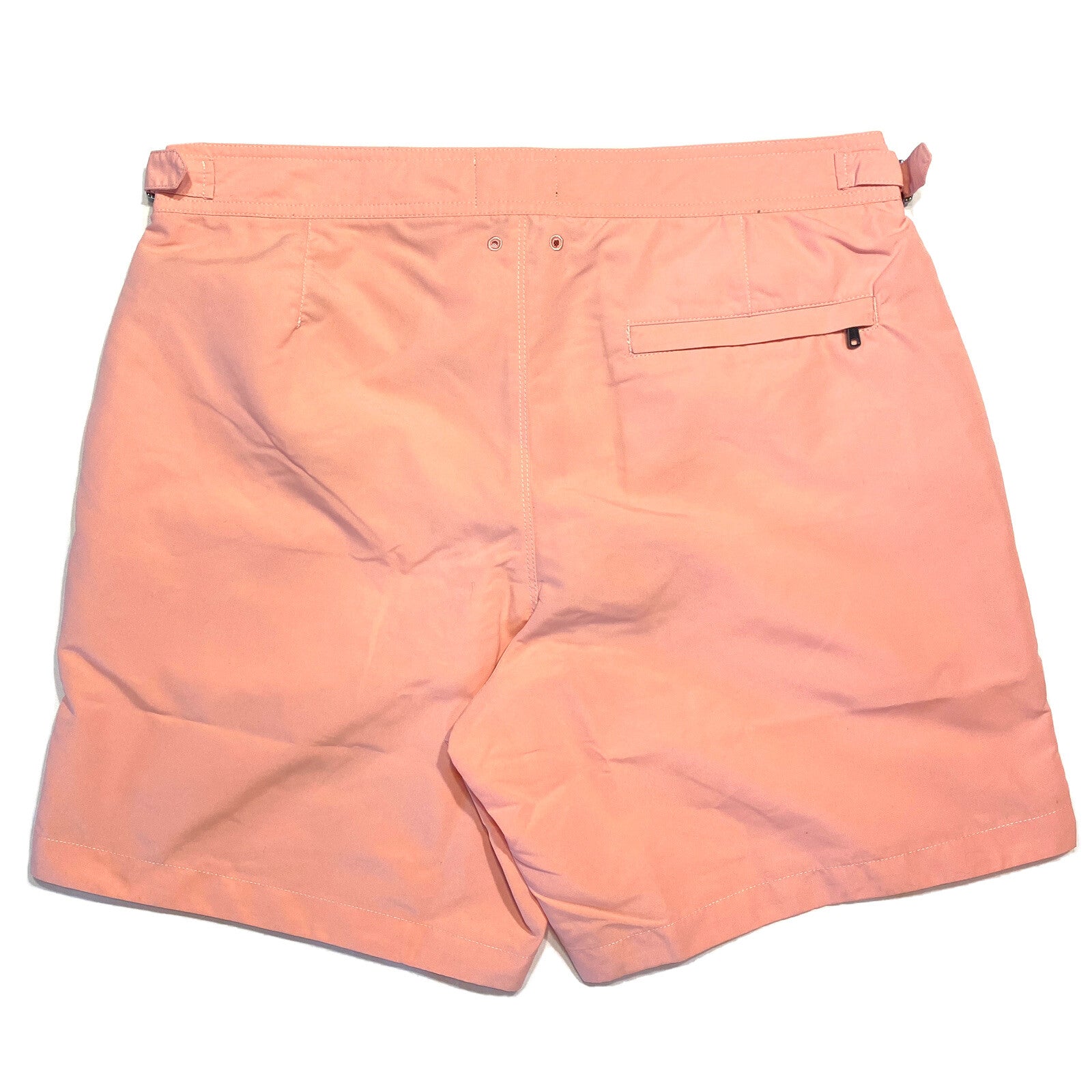 TODD SNYDER Mens 7in Tailored Swim Shorts Trunks Antique Coral Pink (MSRP $228)