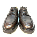 JOHN LOBB Mens Arron Ox Leather Lace Up Shoes Walnut Brown 9 (MSRP $1,930)