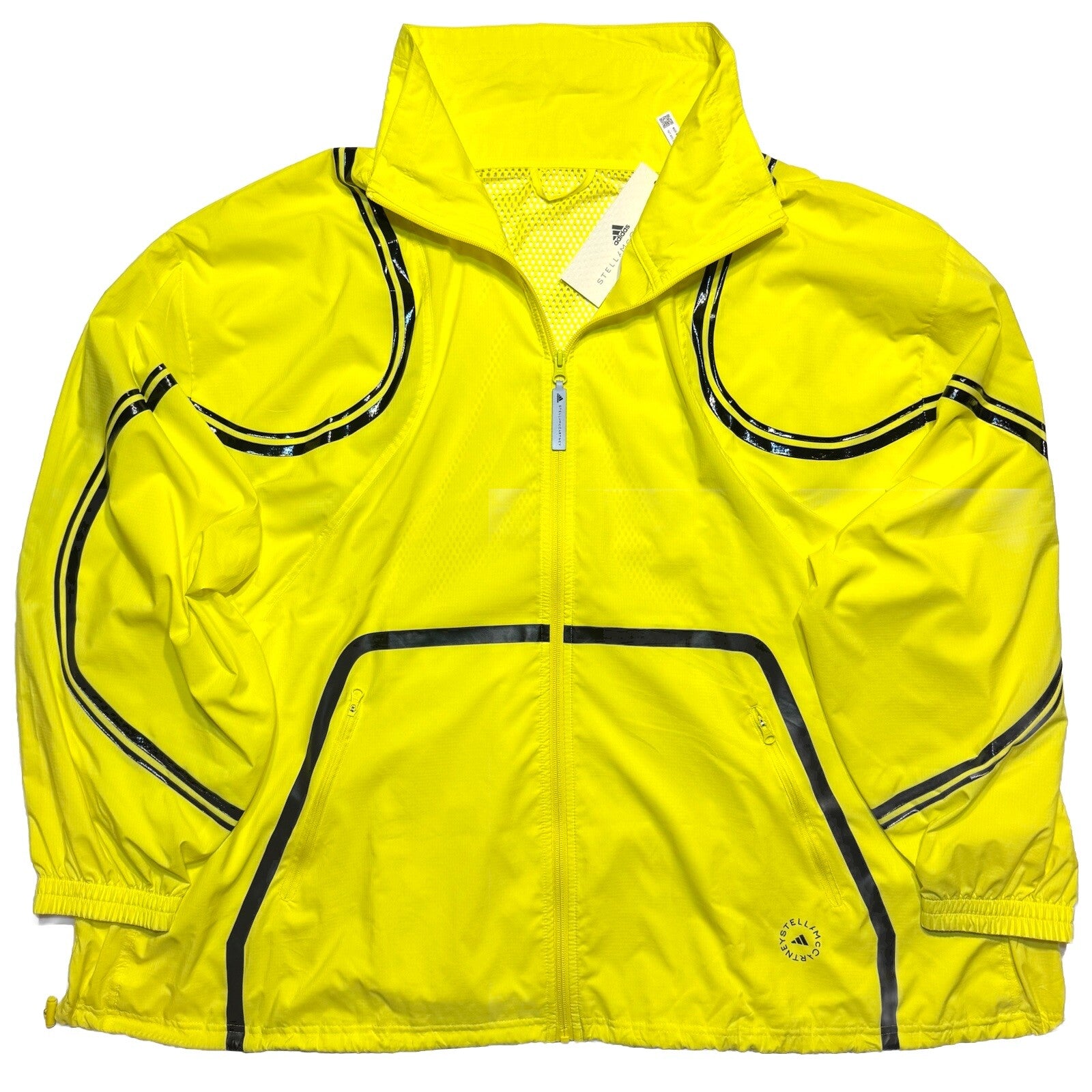 ADIDAS Stella McCartney Womens Truepace TPA Jacket Yellow Plus Size (MSRP $290)