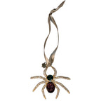 L'OBJET Spider Jeweled Gold Plated Christmas Tree Ornament OR115 (MSRP $120)