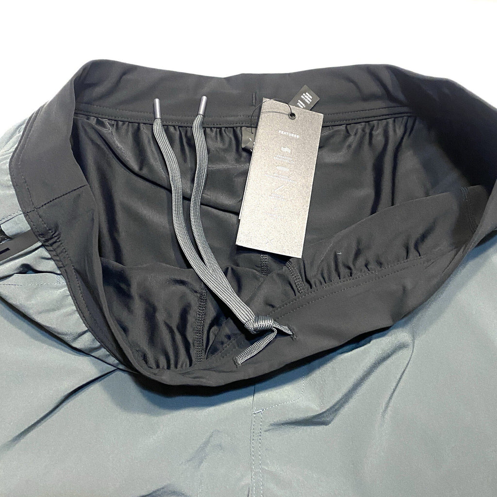 TEN THOUSAND Mens 5in Interval Shorts Lined Irongate Grey XXL (MSRP $68)