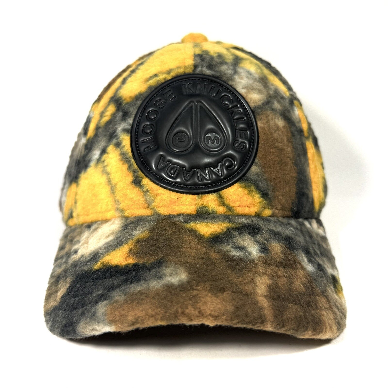 MOOSE KNUCKLES x Post Malone Sherpa Cap Hat Realtree Camo Yellow (MSRP $195)