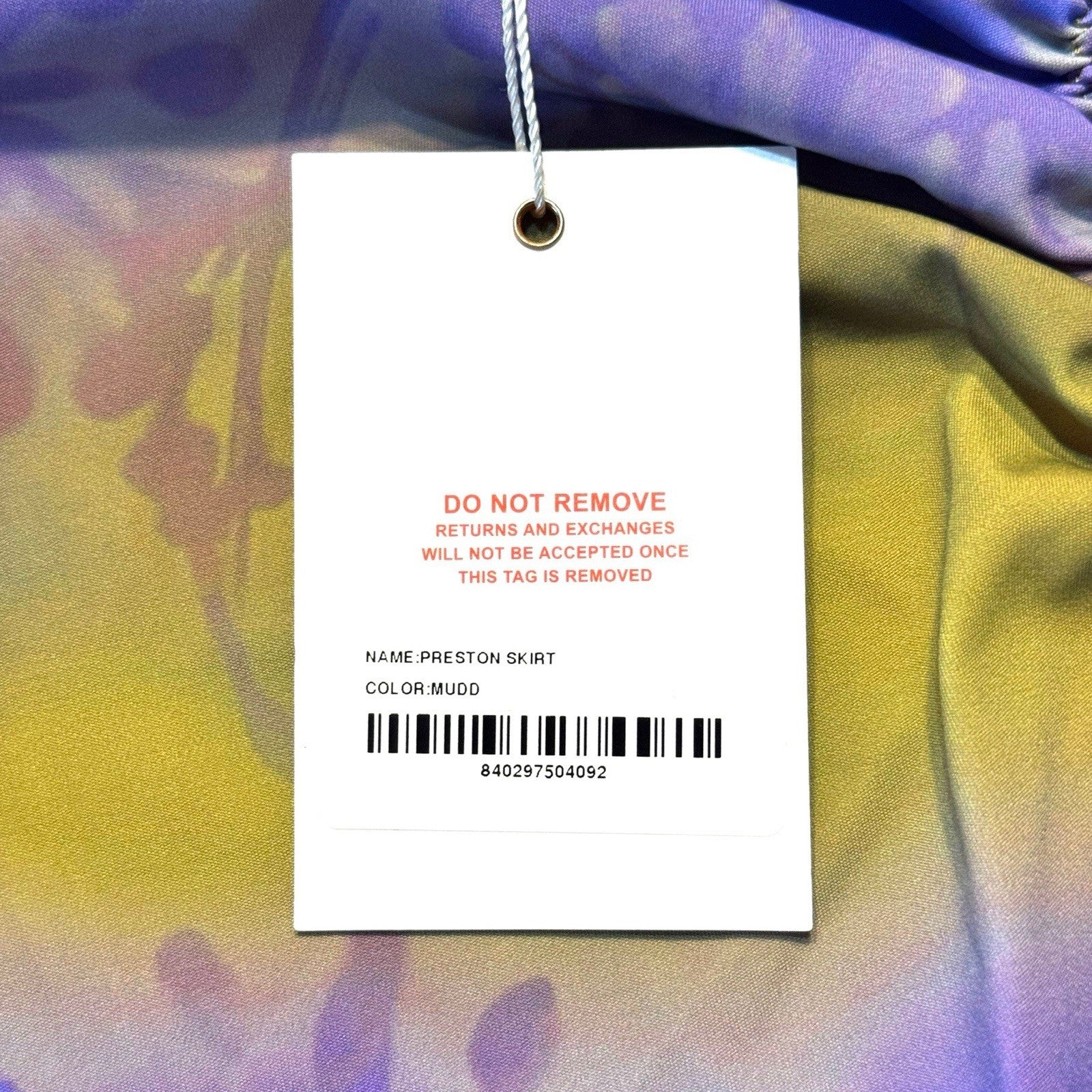 MIAOU x Paloma Elsesser Womens Preston Maxi Knee Skirt Mudd Green (MSRP $165)