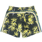 SUNDEK Mens 7in Floral Printed Board Shorts Swim Trunks Pine Green (MSRP $139)