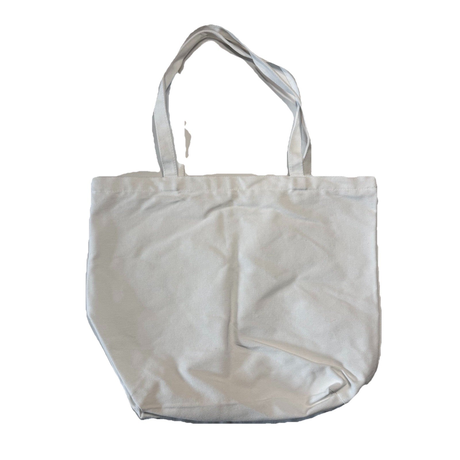 PARKE Womens NYC New York City Hotdog Print Zippered Tote Bag White