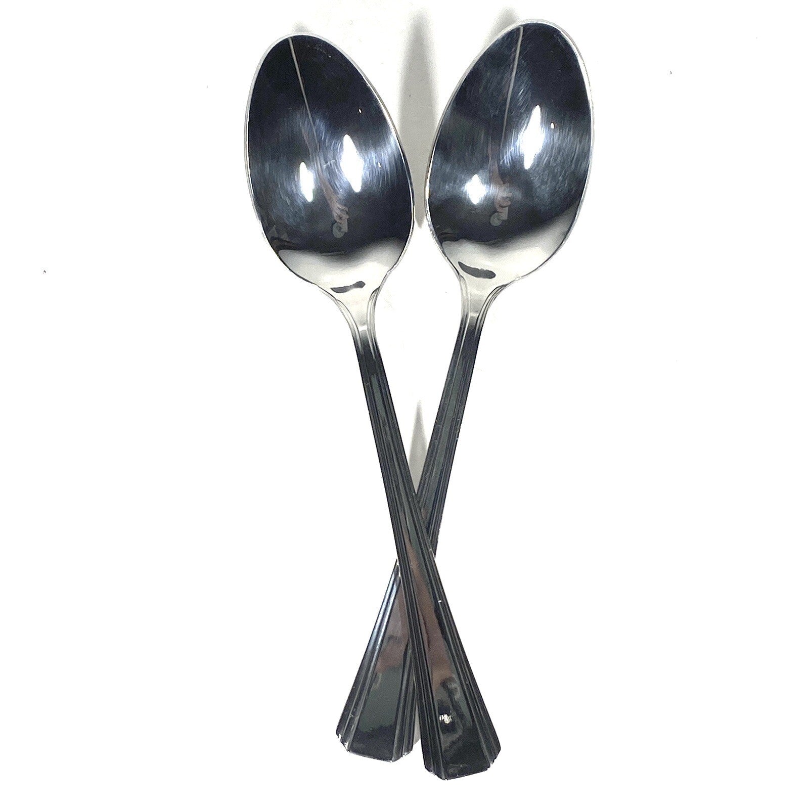CHRISTOFLE Madison Hotel Collection Stainless Teaspoon Set of 2 (MSRP $50)