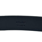 KHAITE Womens Bambi Suede Leather Silver Buckle Skinny Belt Green (MSRP $450)