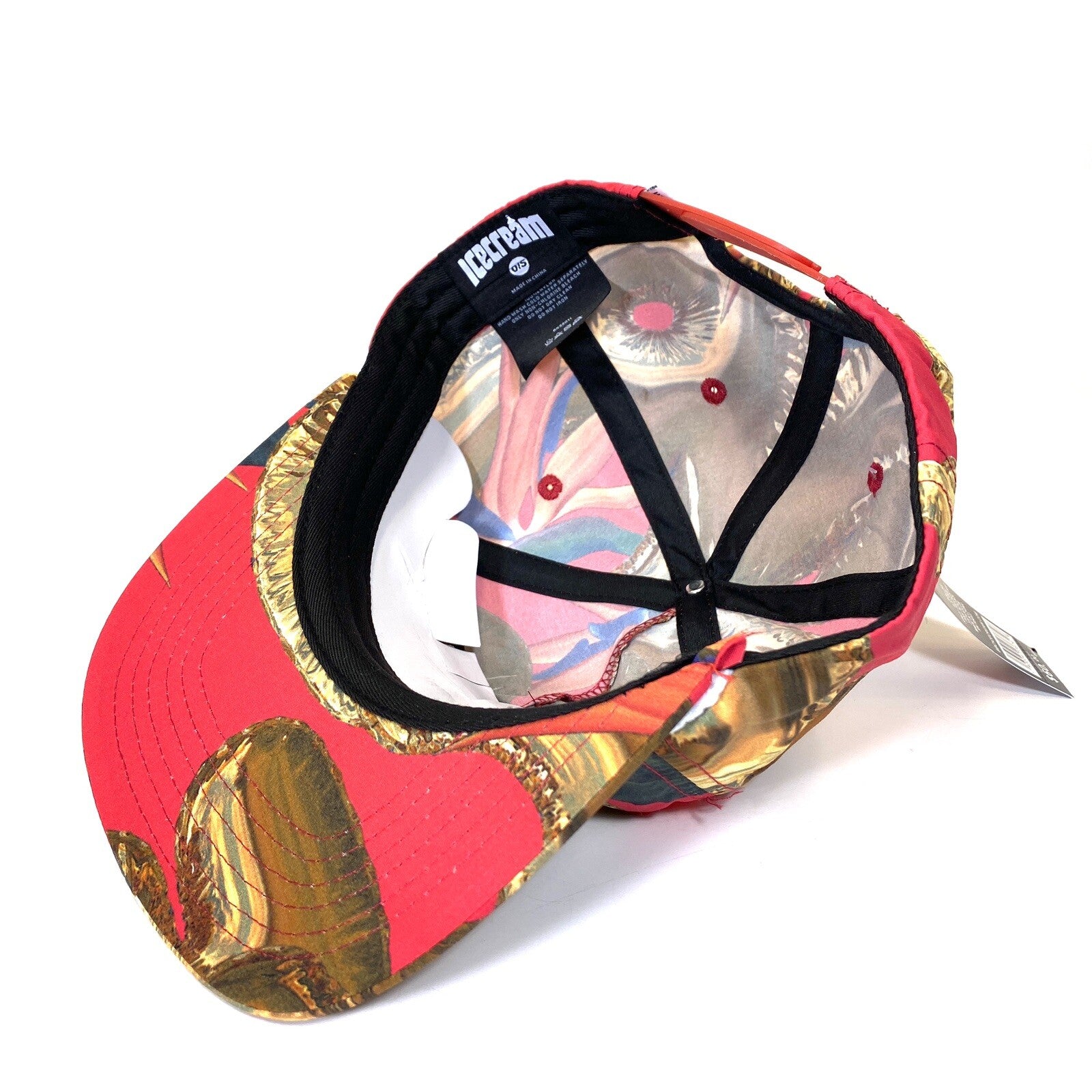 ICE CREAM Billionaire Boys Club Space Running Dog Trucker Hat Pink (MSRP $60)