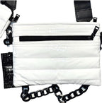 THINK ROYLN Downtown Crossbody Bag Patent White (MSRP $148)