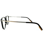 ERMENEGILDO ZEGNA Mens EZ5224 005 Round Eyeglasses Frames Black (MSRP $275)