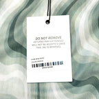 MIAOU Womens Moni Swerve Print Maxi Knee Skirt Sea Foam Green (MSRP $145)