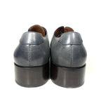 ERMENEGILDO ZEGNA Couture Mens Leather Lace Up Oxford Shoes Grey 11 -MSRP $1,100