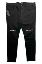 RtA Mens Bryant RIP Rest in Power Mid Rise Skinny Jeans Black 42 (MSRP $335)