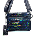 THINK ROYLN Bum Bag 2.0 Shoulder Crossbody Holographic Mirror Black (MSRP $108)