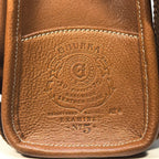 GHURKA Examiner No. 5 Leather Briefcase Messenger Bag Vintage Brown -MSRP $1,895