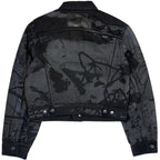 MARC JACOBS x The Wizard of Oz Womens Denim Jean Jacket Black (MSRP $495)