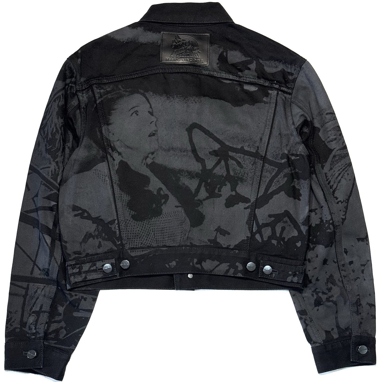 MARC JACOBS x The Wizard of Oz Womens Denim Jean Jacket Black (MSRP $495)