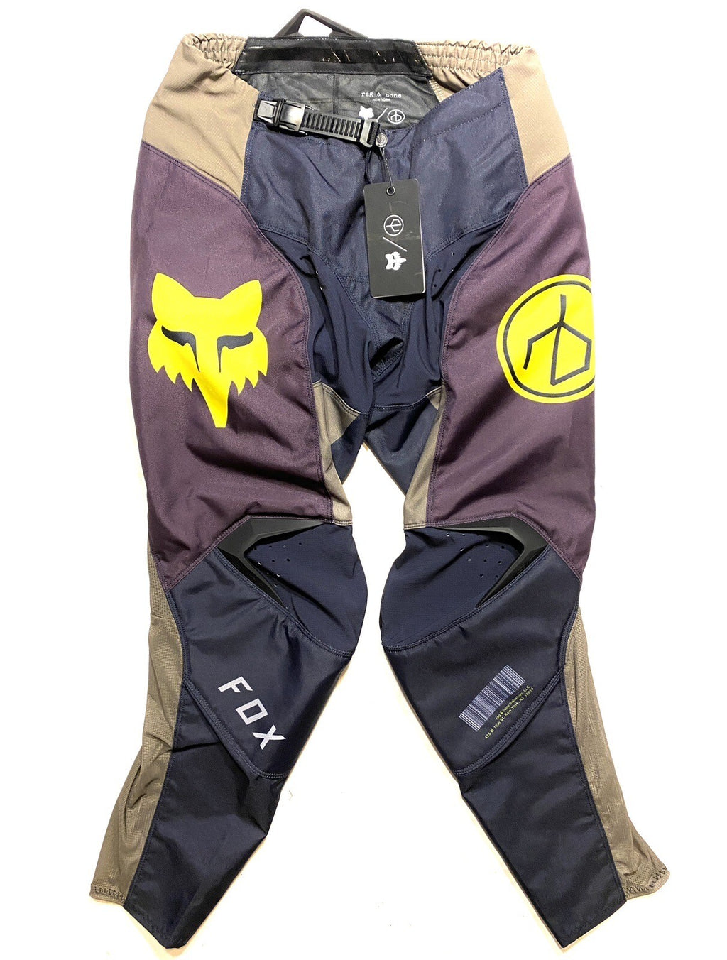 FOX x RAG & BONE Mens Logo 180 Motocross Pants Purple (MSRP $225)