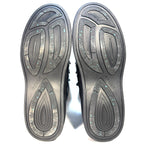 BALLY Mens Clyff Lamb Fur Lined Croc Embossed Leather Boots Black (MSRP $1,100)