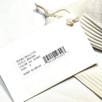 KHAITE Womens Rooke Halterneck Strappy Bralette Top Ivory S (MSRP $1,080)