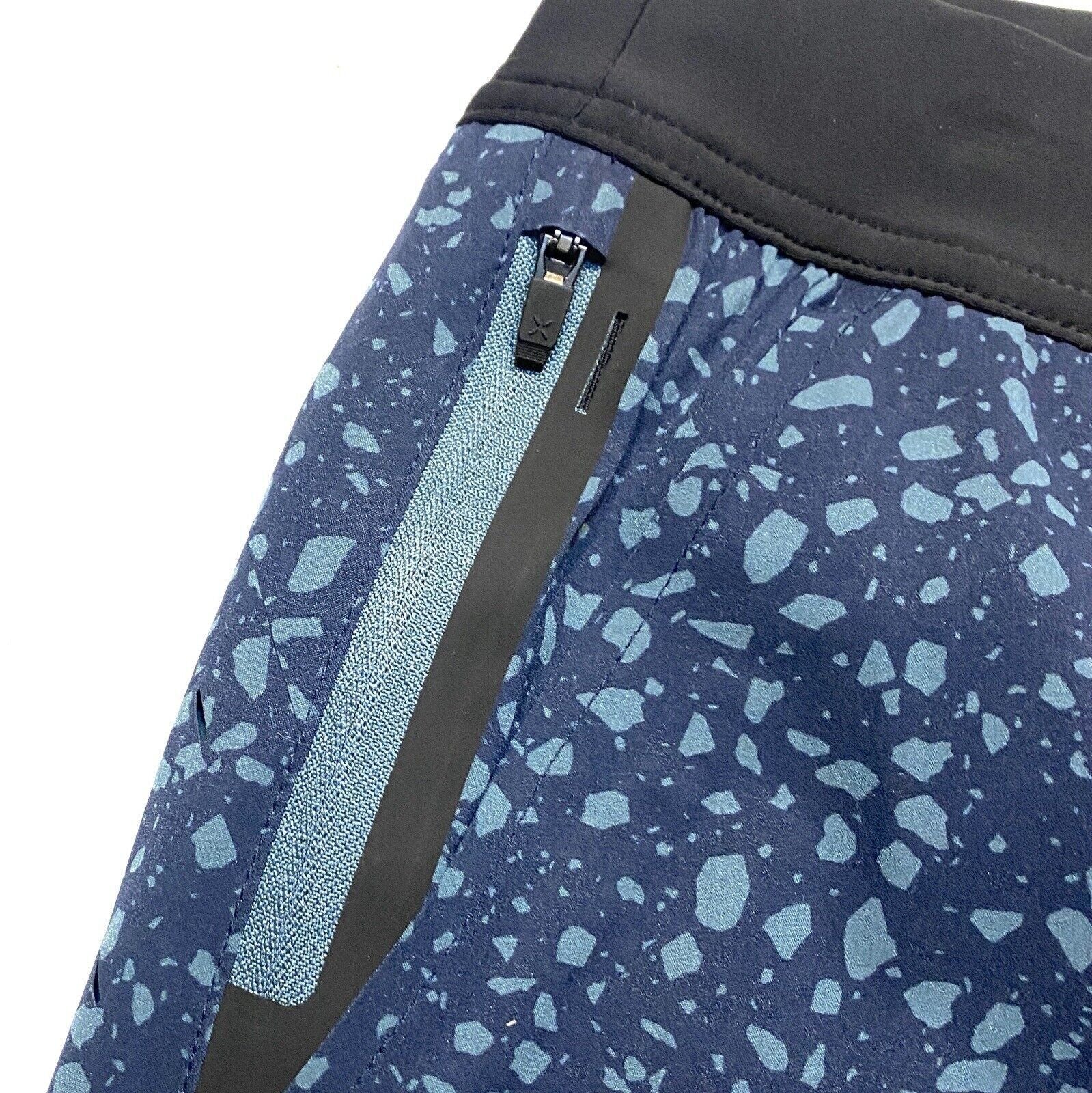 TEN THOUSAND Mens 9in Interval Shorts No Liner Terrazzo Blue (MSRP $68)