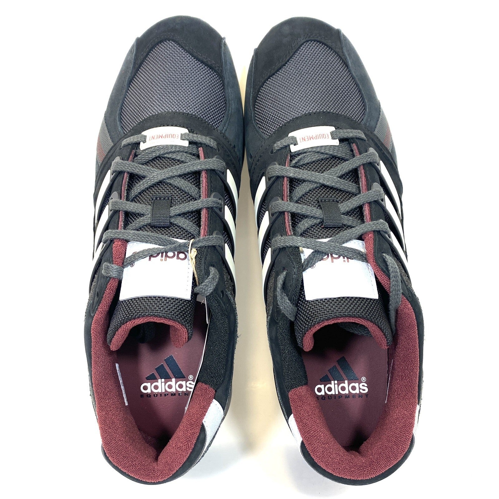 ADIDAS Mens Originals Equipment CSG 91 GX6288 Sneakers Carbon Black (MSRP $130)