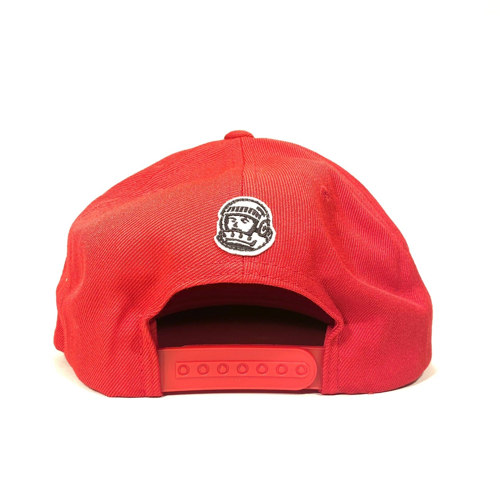 BILLIONAIRE BOYS CLUB Arch Logo Embroidered Snapback Hat Red