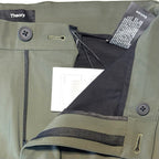 THEORY Mens Zaine Precision Ponte Stretch Chino Pants Branch Green (MSRP $225)