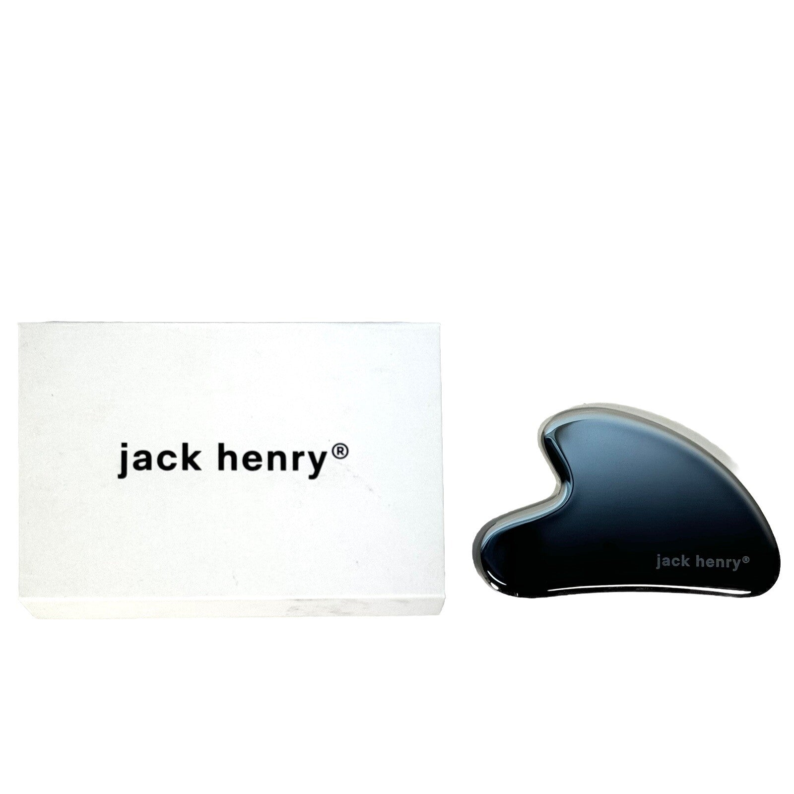 JACK HENRY Face Blade Stainless Steel Gua Sha Facial Massage Tool (MSRP $36)