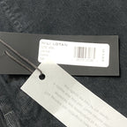 NILI LOTAN Womens Luna Crop Corduroy Pants Carbon Black (MSRP $425)