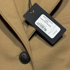 RAG & BONE Womens Slade Ponte Stretch Blazer Jacket Camel Tan (MSRP $495)
