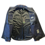 G STAR RAW Mens Stand Collar Wool Overshirt Jacket Plaid Check Blue (MSRP $250)