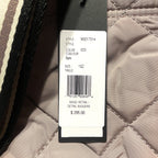 MARC JACOBS Quilted Nylon Weekender Tote Bag Bark Grey Medium (MSRP $295)