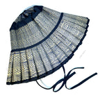LORNA MURRAY x Veronica Beard Aegean Sea Capri Straw Maxi Hat Blue (MSRP $148)