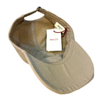 BALLY Mens Logo Embroidered Canvas Cap Hat Sand Beige (MSRP $200)