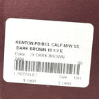 JOHN LOBB Mens Kenton Calf Leather Buckle Shoes Dark Brown 10.5 (MSRP $1,900)