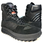 MAISON MARGIELA Mens Climber Hiker Suede Sneaker Boots Black (MSRP $990)