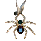 L'OBJET Spider Jeweled Gold Plated Christmas Tree Ornament OR115 (MSRP $120)