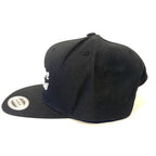 BILLIONAIRE BOYS CLUB Script Spellout Logo Snapback Hat Black (MSRP $50)