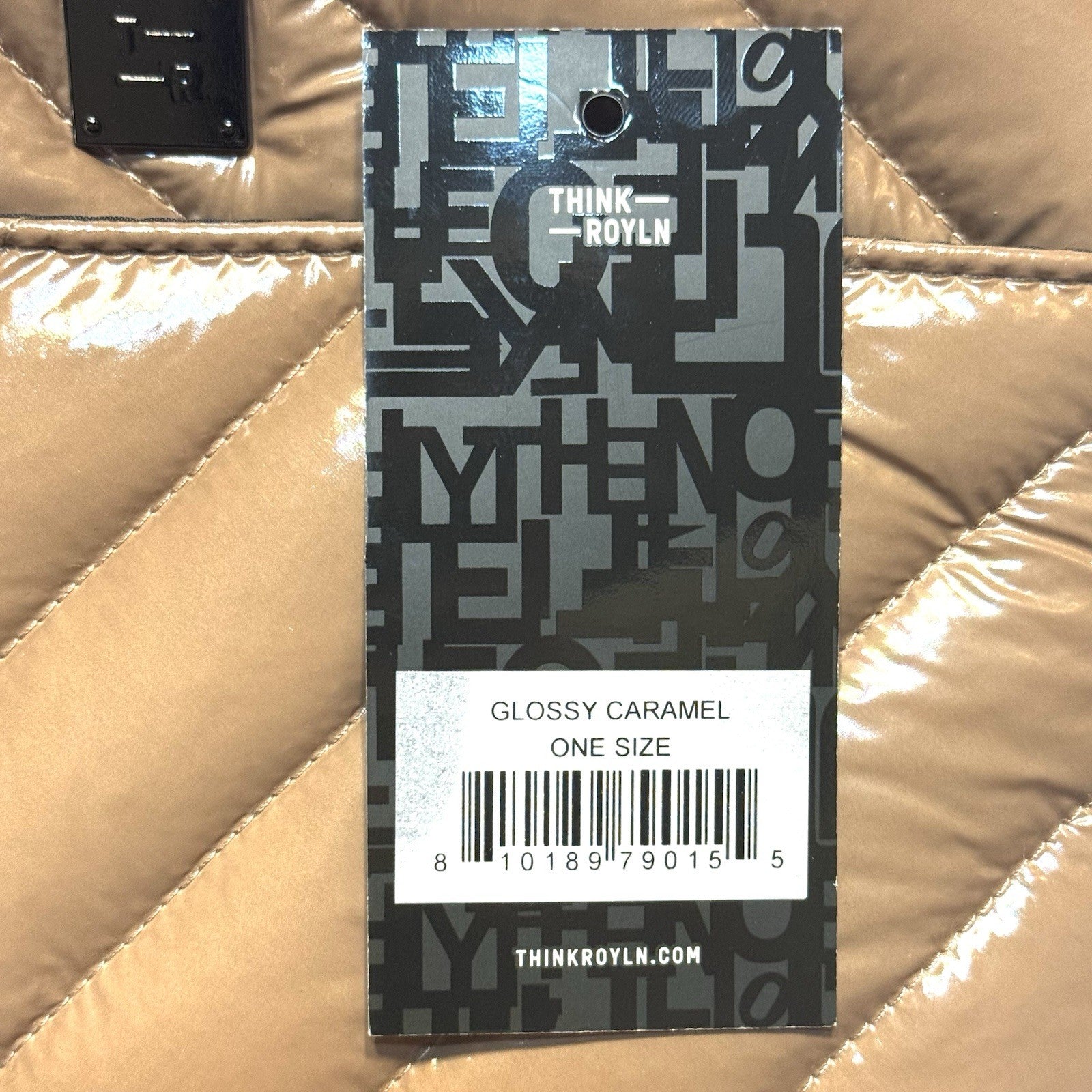 THINK ROYLN Diagonal Bum Bag 2.0 Shoulder Crossbody Glossy Caramel (MSRP $108)