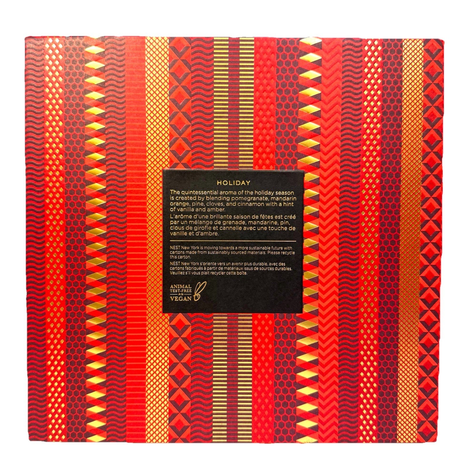 NEST Holiday Scented Grand Candle Gold 77.2 oz (MSRP $330)