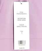 VERONICA BEARD Reese Sleeveless Dress Barely Orchid Purple 4 (MSRP $648)