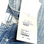 ALEXANDER MCQUEEN Womens Corset Lace Denim Jeans Indigo Blue 27 (MSRP $1,760)