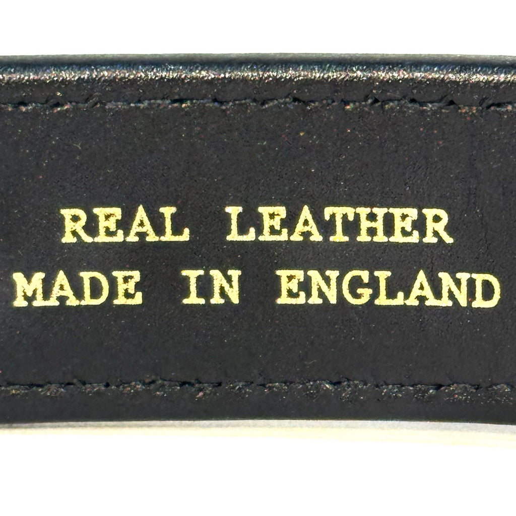 RAG & BONE Womens Boyfriend Leather Antique Canvas Belt Black (MSRP $198)