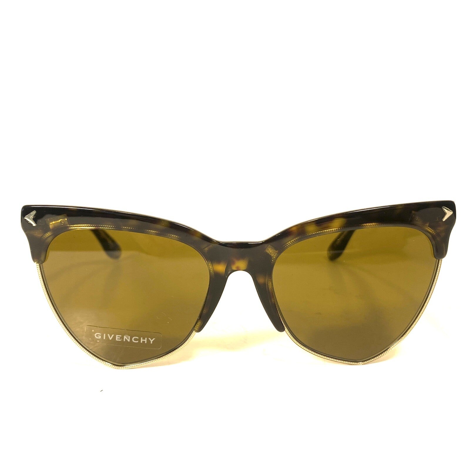 GIVENCHY Womens GV7078 08670 Cat Eye Sunglasses Brown (MSRP $450)