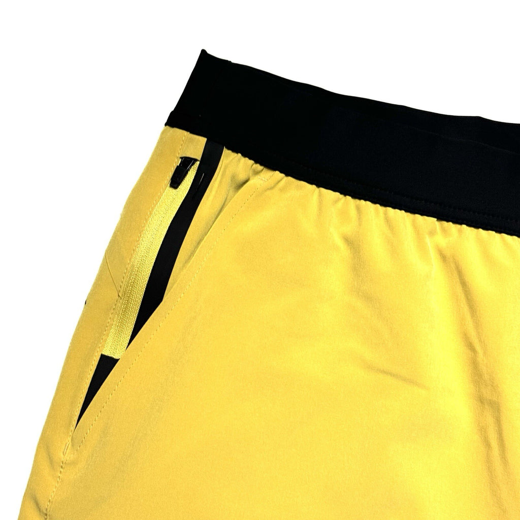 TEN THOUSAND Mens 9in Interval Shorts Lined Yellow XXL (MSRP $68)