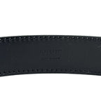 KHAITE Womens Elio Calf Hair Leather Gold Clasp Buckle Belt Black (MSRP $980)