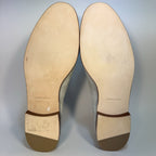 JOHN LOBB Mens Hendra Suede Leather Slip On Loafers Mist Grey 10 (MSRP $1,190)