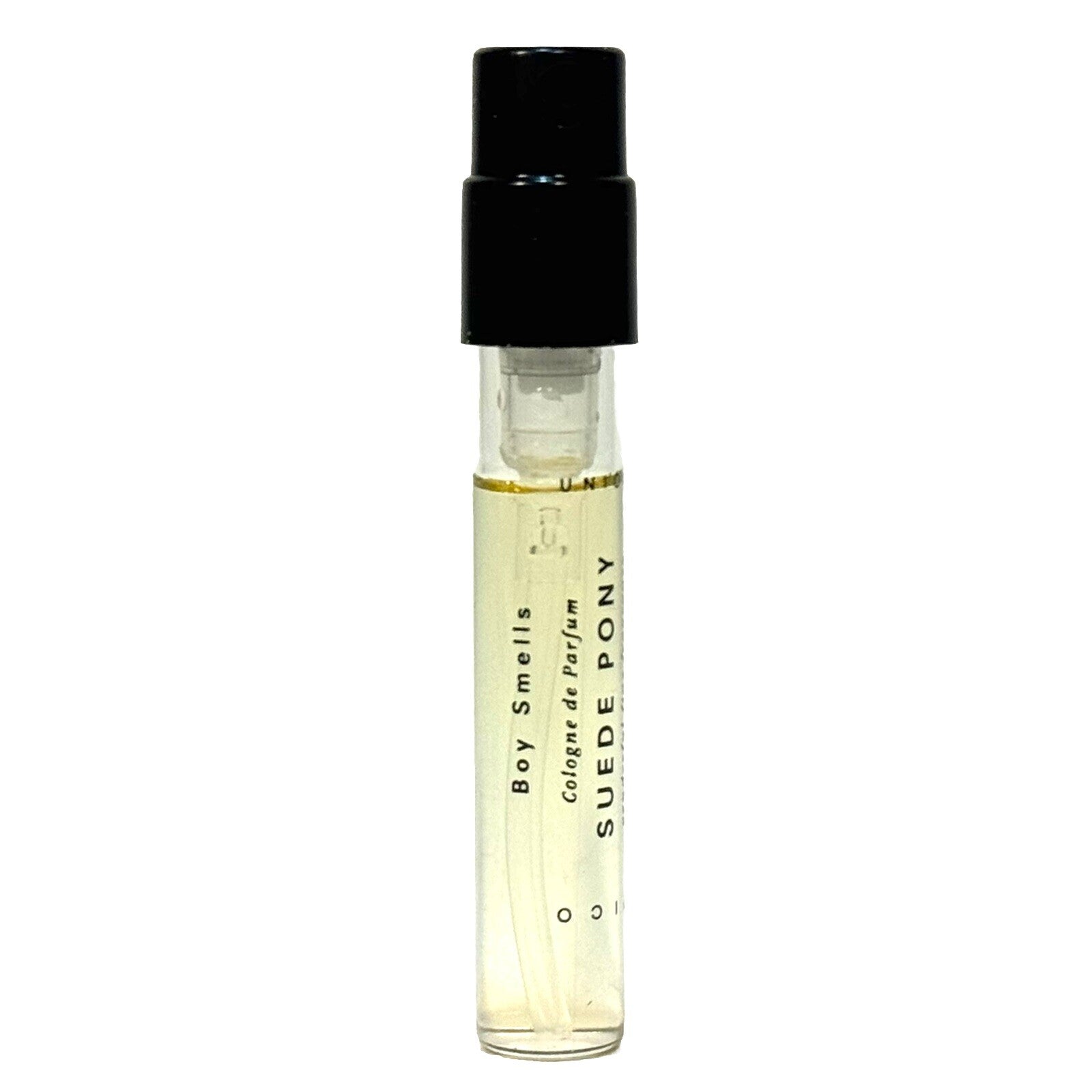 BOY SMELLS Suede Pony Cologne de Parfum Perfume Spray Sample 1.5 ml LOT OF 40