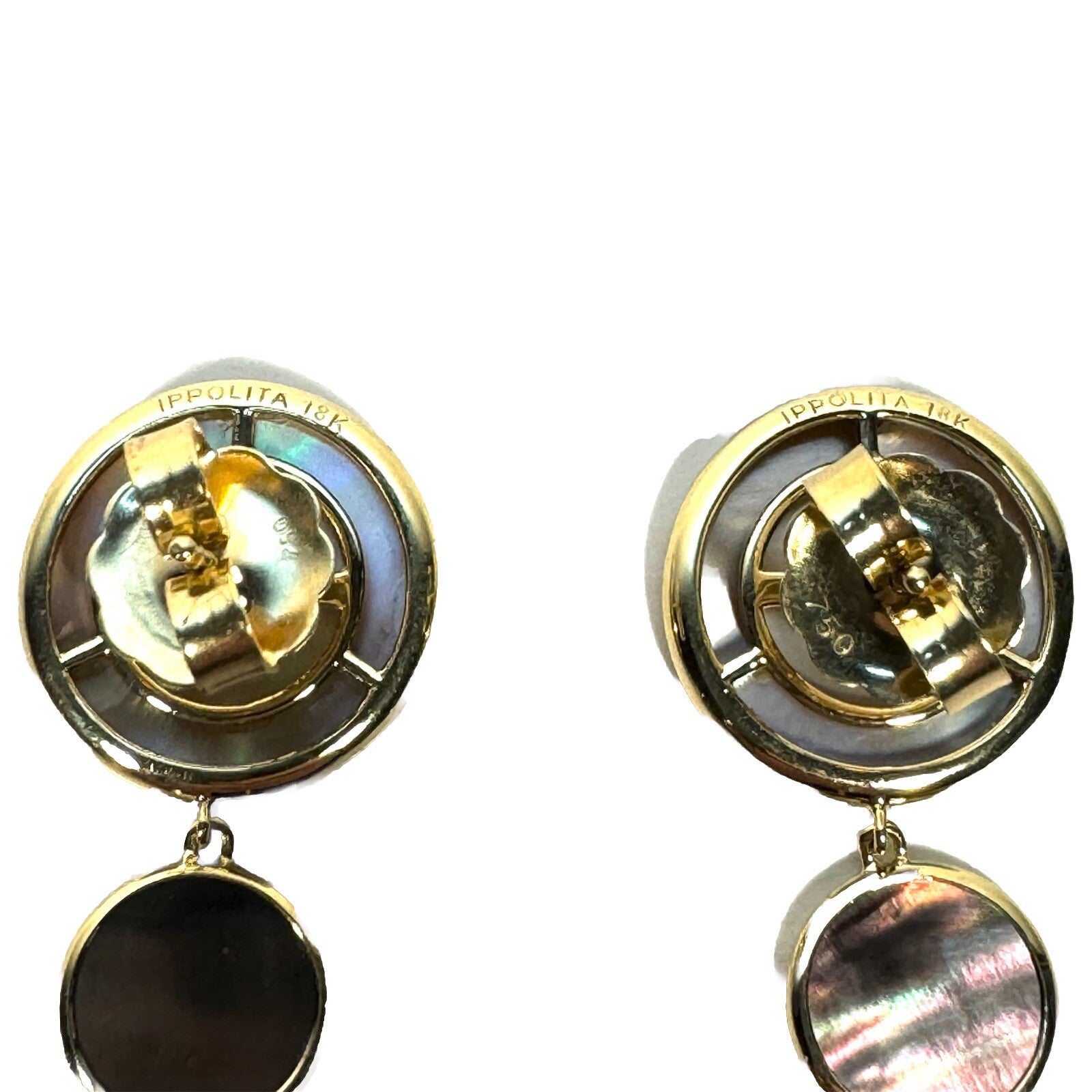 IPPOLITA 18K Gold Polished Rock Candy Extra Long Drop Earrings (MSRP $3,295)